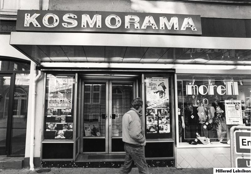 Kosmorama ca. 1990. (Fotograf: Jan F. Stephan. Lokalhistorisk Arkiv, Hillerød Bibliotek).