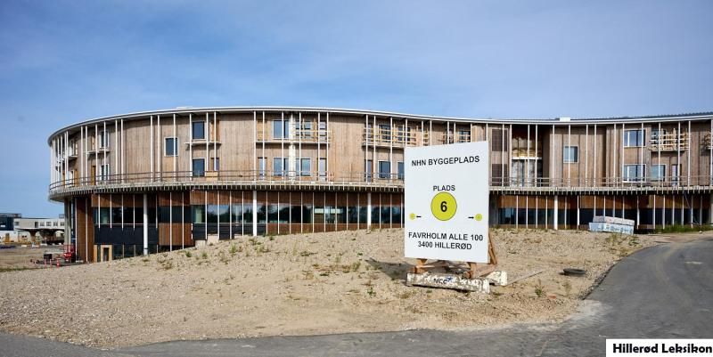 "Nyt Hospital Hillerød" 2024 (Foto: Per Buchmann. Lokalhistorisk Arkiv, Hillerød Bibliotek)